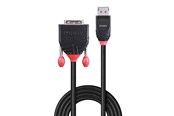 Display Kabel - Lindy DisplayPort to DVI-D Cable - 1m - 41490