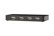 USB-Hubs - Nedis UHUBU2730BK - hub - 7 ports USB-Hubs - 7 - Schwarz - UHUBU2730BK