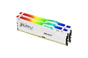 RAM - Kingston FURY Beast RGB DDR5-6000 - 32GB - CL36 - Dual Channel (2 pcs) - AMD EXPO - Weiß mit RGB - KF560C36BWE2AK2-32