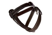 Hunde - Ezydog -  Harness Neoprene Black L 19-35Kg - 605.0320
