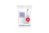 Reinigung - Simplehuman Code A maßgeschneiderte Müllbeutel, Packung mit 30, weiß - CW0160