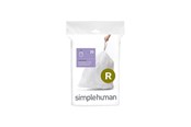 Reinigung - Simplehuman Code R maßgeschneiderte Müllbeutel, Packung mit 20, weiß - CW0201