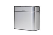 Mülltrennung - Simplehuman 4L Kompostbehälter, gebürsteter Edelstahl - CW1645