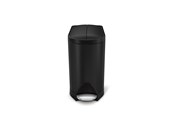 Mülltrennung - Simplehuman 10L Schmetterlings-Tretmülleimer, schwarz - CW2104
