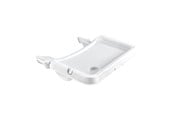 Babypflege - Hauck Alpha Tray high chair tray white - 661871