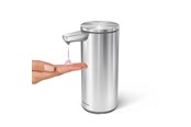 Seifenspender - Simplehuman 266 ml wiederaufladbare Sensorpumpe, gebürstet - ST1082