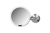 Kosmetik Spiegel - Simplehuman festverdrahteter Wandmontage-Sensor-Spiegel, gebürsteter Edelstahl - ST3003