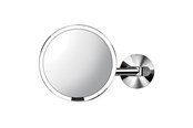 Kosmetik Spiegel - Simplehuman festverdrahteter Wandmontage-Sensor-Spiegel, poliert - ST3016