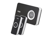 Elektrogeräte - Foss Europe TREND Doorbell DESIGN - Optional ringing sound Black - 102003-2