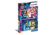 Puzzle - Clementoni Jigsaw Puzzle Super Color PAW Patrol 2x20 pcs. Boden - 24805