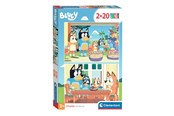 Puzzle - Clementoni Jigsaw Puzzle Super Color Bluey 2x20pcs. Boden - 24807