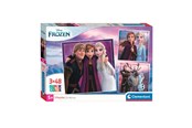 Puzzle - Clementoni Jigsaw Puzzle Super Color Square Disney Frozen 3x48pcs. Boden - 25306
