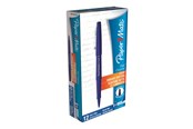 Utensilien zum Schreiben und Zeichnen - Paper Mate Nylon - fibre-tip pen - blue (pack of 12) - S0191013