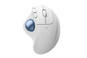 Maus - Logitech Ergo M575S - Off-White - Ergonomische Maus (Weiß) - 910-007030