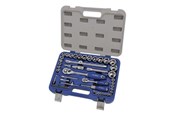 Handwerkzeuge  - VAERK Socket wrench set 1/4-1/2" 58 parts - 129-58-4