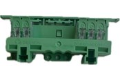 Anschlussausrüstung - VAERK Din-rail holder for screwless connector - 250014
