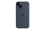 Handys - Cover & Cases - Apple iPhone 14 Silicone Case with MagSafe - Storm Blue - MW5T3ZM/A