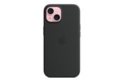 Handys - Cover & Cases - Apple iPhone 15 Silicone Case with MagSafe - Black - MXPD3ZM/A
