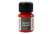 Kreativ-Spiele - Creativ Company Glass Color Transparent Paint - Red 30ml - 31673