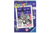Kreativ-Spiele - Ravensburger CreArt Painting by Numbers - Sleepy Kittens - 202133
