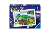 Kreativ-Spiele - Ravensburger CreArt Painting by Numbers - Wandering Dinosaur - 235612