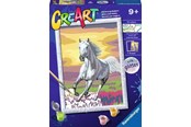 Kreativ-Spiele - Ravensburger CreArt Painting by Numbers - Horse at Sunset - 236633
