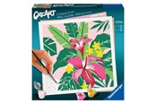 Kreativ-Spiele - Ravensburger CreArt Painting by Numbers - Tropical Plants - 237289