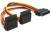 Stromkabel (Intern) - DeLOCK - Power Adapter - SATA Power to SATA Power - 15 cm - 60170