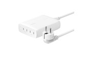 Handys - Adapter und Ladegeräte - Belkin BoostCharge Pro 200W 4-Port USB-C GaN Charger - WCH015VFWH