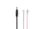 Stromkabel (Intern) - Nedis Power Cable | F1 | DC Female | Straight | Straight | Copper | 2.00 m - WCPC2012BK