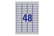 Papier, Fotopapier und Etiketten - Avery Zweckform - labels - matte - 384 label(s) - 45.7 x 21.2 mm - L6009-8