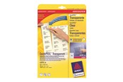 Papier, Fotopapier und Etiketten - Avery L4770 - transparent address labels - 1000 pcs. - 25.4 x 45.7 mm - L4770-25