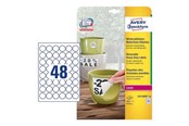 Papier, Fotopapier und Etiketten - Avery Zweckform - labels - matte - 960 label(s) - 30 mm round - L4716REV-20
