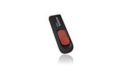 USB-Stick - A-Data Classic Series C008 Capless - Schwarz - 64GB - USB-Stick - AC008-64G-RKD