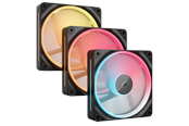 Gehäuselüfter - Corsair iCUE LINK LX120-R 3-pack - Gehäuselüfter - 120mm - Schwarz mit RGB LED - 37 dBA - CO-9051050-WW