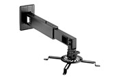 Beamerzubehör und Beschläge - Nedis mounting kit - full-motion - for projector - black - PJWM200BK