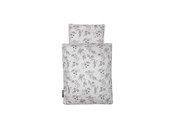 Puppen & Zubehör - Smallstuff Doll Bedding Flower Garden Grey - 73033-4