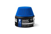 Utensilien zum Schreiben und Zeichnen - Staedtler Refill ink Lumocolor permanent Blue 4 pcs. - 487 17-3