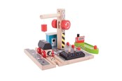 Holzspielzeug - Bigjigs Wooden Rails - Coal Charging Station - BJT257