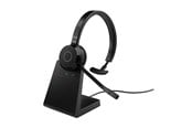 Kopfhörer/Headsets - Jabra Evolve 65 TE - USB-A MS Mono (Included Stand) - 6693-833-399