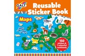 Kreativ-Spiele - Galt Reusable Sticker Book - Maps - 55-1005287