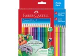 Utensilien zum Schreiben und Zeichnen - Faber-Castell Promotionset Colour Grip 18+4+2 - 201540