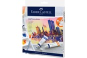 Hobby-Zubehör - Faber-Castell Aquarellfarbe 24er Kartonetui - 169624