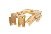 Holzspielzeug - Bigjigs Wooden Rails - Mini 8 pcs. - BJT104