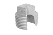 Gewindestücke - +GF+ plug galvanized 4'' - 770291212
