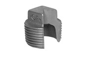 Gewindestücke - +GF+ plug black 1/8'' - 770291101