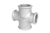 Gewindestücke - +GF+ cross galvanized 1-1/2'' - 770180216