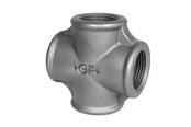 Gewindestücke - +GF+ cross black 1 1/4'' - 770180107