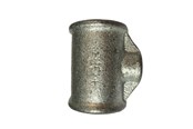 Gewindestücke - +GF+ tee 90° galvanized reduced 3/4-1/4'' - 770130222