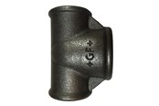 Gewindestücke - +GF+ tee 90° black reduced 1 1/2-2-1 1/2'' - 770130179
